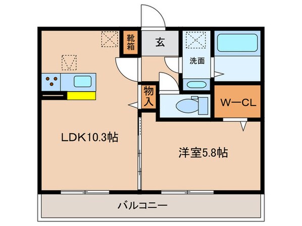 D-ROOM石丸の物件間取画像